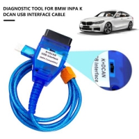 BMW INPA / Ediabas K + DCAN USB Interface For BMW INPA K + DCAN Cable And Diagnostic Software With Switch Support E serials E39 E46 Work with ISTA SSS NCS Coding Winkfp