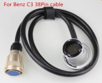 Mercedes Benz 38Pin Cable For MB Star C3 38 Pin Cable Benz Star Diagnosis C3 OBDII 38PIN Cable Can work with Mercedes C3 Multiplexer