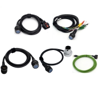 MB Star C4 SD Connect Cable Full Set MB SD C4 All Cables Benz SD C4 Cables Full Set can work with C4 Multiplexer Mercedes Star Diagnostic Tool