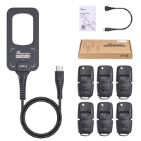 2023 Xhorse VVDI Bee Key Tool Lite Frequency Detection Transponder Clone Xhorse VVDI Bee MINI Key Tool with 6 XKB501EN Wire Remotes Support Android Phone direct connection with Type C Port
