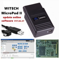 New Chrysler Witech Micropod ii VCI China Witech Micropod 2 Clone With V17.04.27 Witech 2 Software Support Online Programming