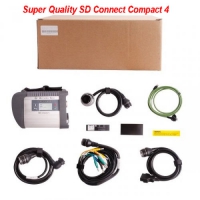 Super MB SD Connect C4 Multiplexer Mercedes Star Diagnosis Compact 4 Mux Wifi MB SD C4 Support Firmware Update