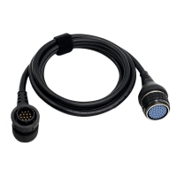 MB STAR C4 14pin Cable Benz SD Connect Compact 4 OBDII 14 Pin Connect Cable MB SD C4 OBD2 14PIN Cable Can Work for mercedes benz C4 SD Connect Multiplexer
