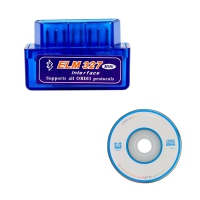 MINI ELM327 Bluetooth V2.1 OBDII Code Reader Scanner MINI ELM327 Bluetooth OBD2 Adapter Work With V2.1 ELM327 Bluetooth Software