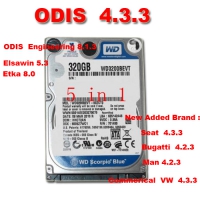 ODIS 4.3.3 Download 5 in 1 VAG ODIS 4.3.3 Software With ODIS Engineering 8.1.3 Download, Elsawin 5.3, Etka 8.0 Software