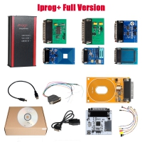 Full Version V87 Iprog+ Iprog Pro Programmer Iprog Plus With 7 Adapters + Probes Adapters + IPROG Plus PCF79xx SD Card Adapter + Universal RDIF Adapter